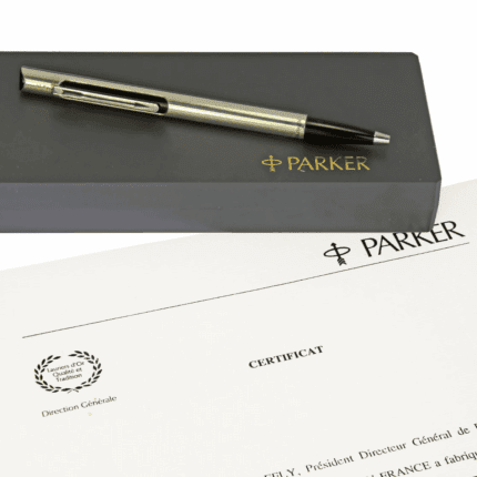 Parker Limited Edition Sterling Silver and Enamel "Bird" Ballpoint Pen, Numbered 04 of 35, NOS, France 1980